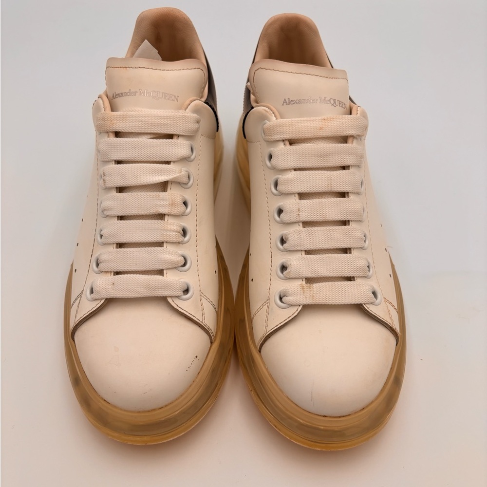 Alexander McQueen oversized sneaker clear platform 39.5